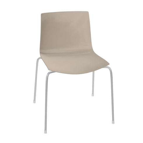 Catifa 46 Chair Unicolored Frame Chrome